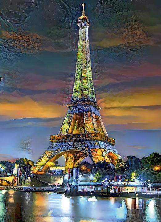 Immagine prodotto Bluebird Puzzle Torre Eiffel al tramonto, Parigi, Francia 1000 pezzi (1000 pezzi)
