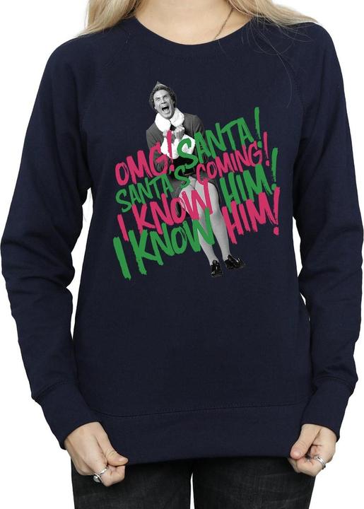 Immagine prodotto Elf Santa's Coming Felpa Donna (XL)