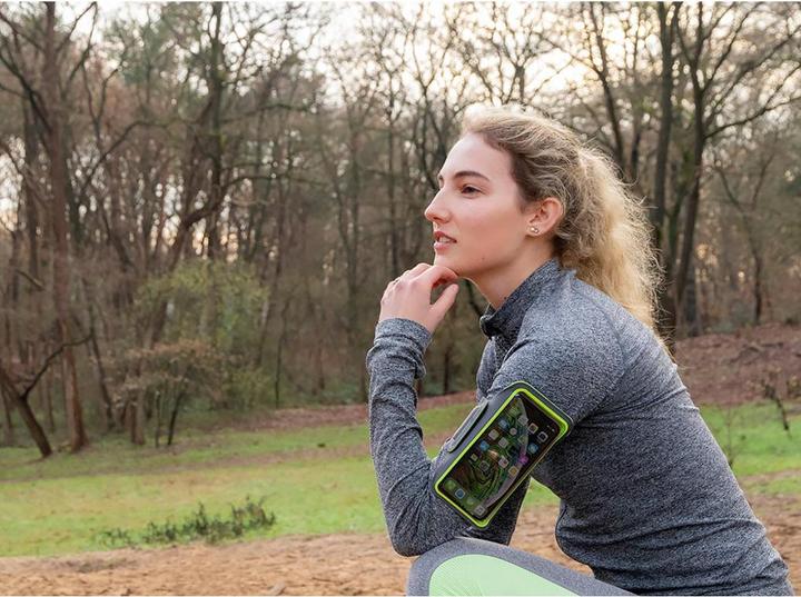 Image du produit Mobiparts Comfort Fit Sport Armband Apple iPhone XR Neon Green