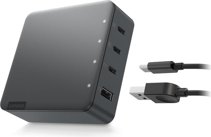 Actual product image Lenovo Go 130w Multi-Port Charger (130 W)