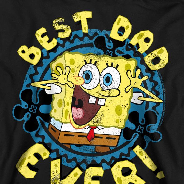 Produktbild Spongebob Squarepants Best Dad Ever Sweatshirt Vatertag (M)