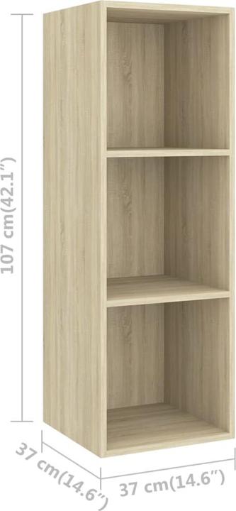Produktbild VidaXL Wandschrank (37 x 37 x 107 cm)