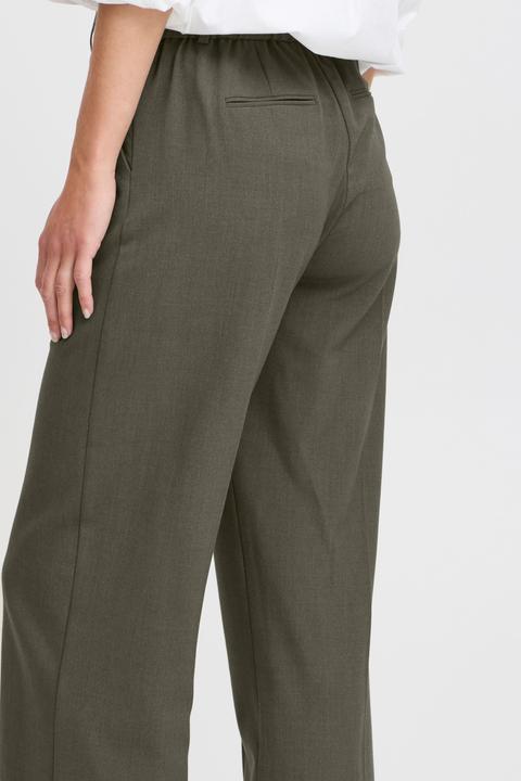 Actual product image B.young BYDANTA WIDE LEG PANTS 2 CROPPED 20815027 (42)