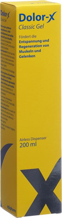 Dolor-X Classic Gel Airless Dispenser (1 x, 200 ml, 258 g)