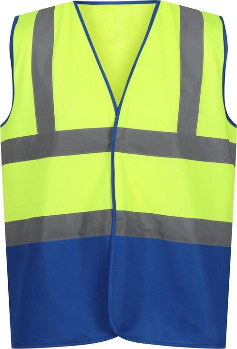 Giallo fluorescente, Blu reale