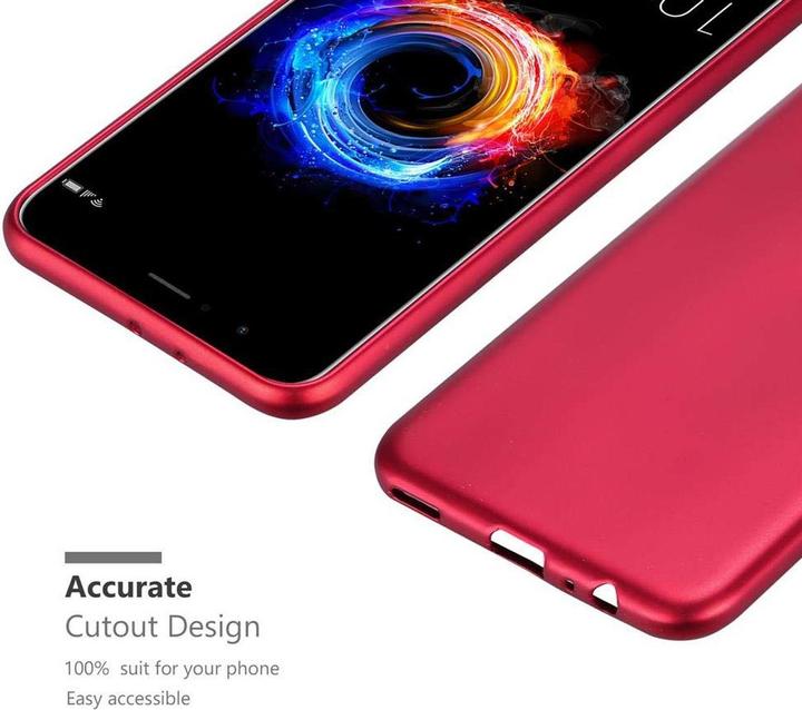 Image du produit Cadorabo Couverture métallique mate TPU (Honor 8 Pro)