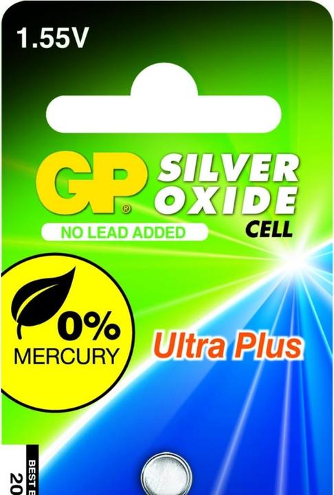 Image du produit GP Batteries GP Pile de montre Oxyde d'argent 364 SR621SW 1,55V Low drain 1pc (1 pcs, SR60, 18 mAh)