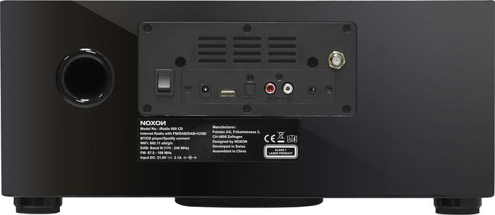 Image du produit Noxon iRadio 600 CD (VHF, DAB+ DAB, Webradio, Bluetooth, WiFi)