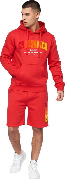 Produktbild Crosshatch Flocked Kapuzenpullover (S)