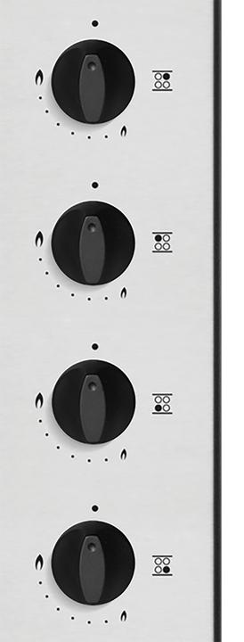 Immagine prodotto Etna T106VRVSF - Gaskookplaat - RVS