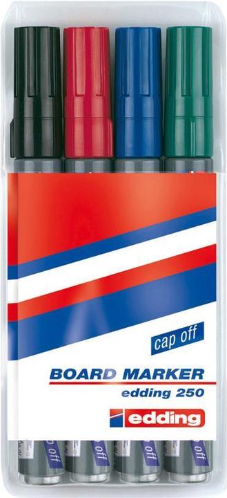 Actual product image Edding 250 (Multicoloured, 3 mm, 4 x)
