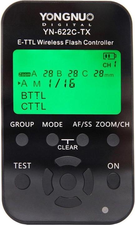 Produktbild Yongnuo YN-622C-kit i-TTL wireless flash trigger kit (Blitzgerät Akku)