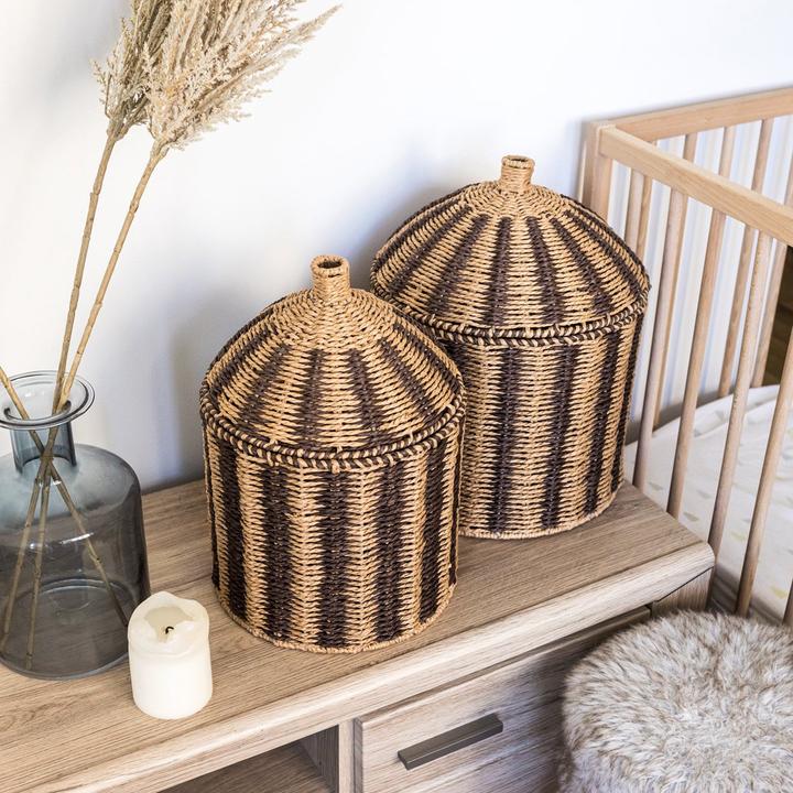 Actual product image Olsen Home Children's basket 2 pcs Tivoli (2 x, 31 x 40 cm)