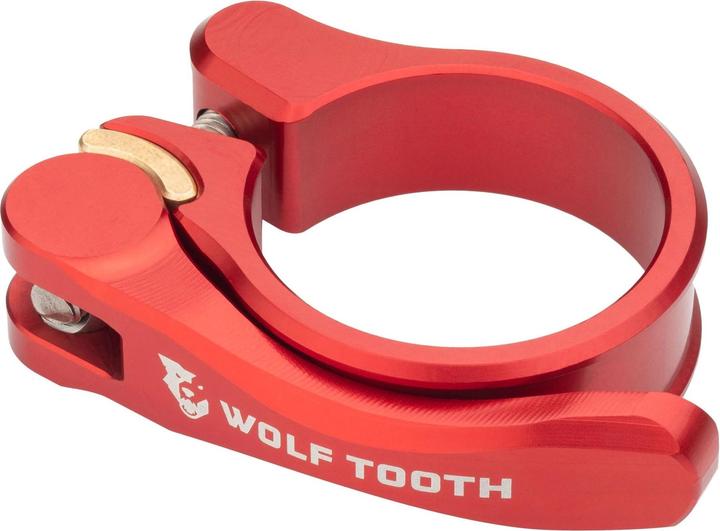 Immagine prodotto Wolf Tooth Morsetto per sella a sgancio rapido, 28,6 mm, rosso