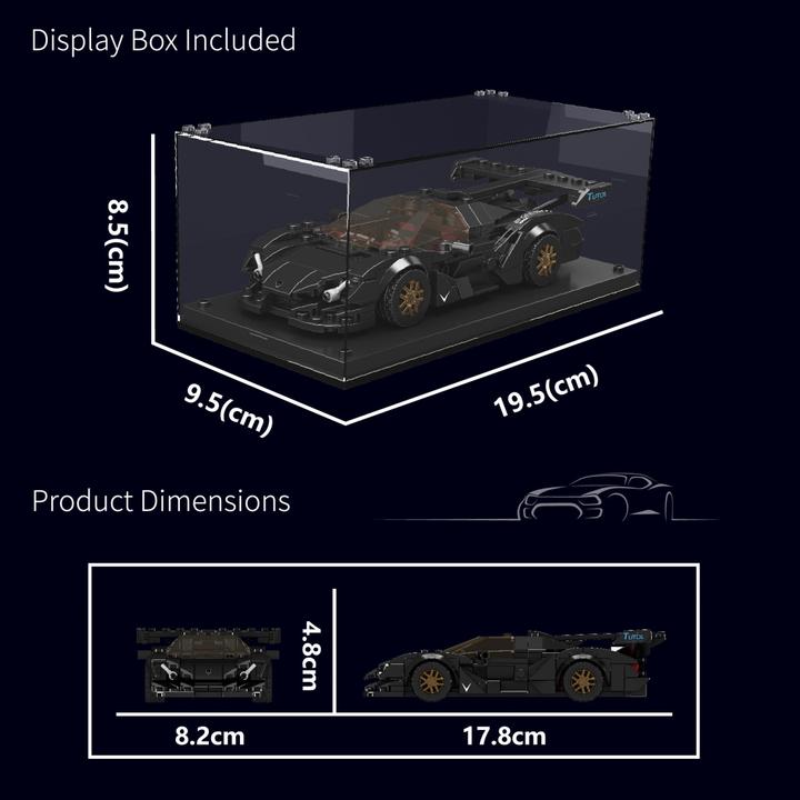 Produktbild Mould King Apollo IE Supercar mit Displaybox