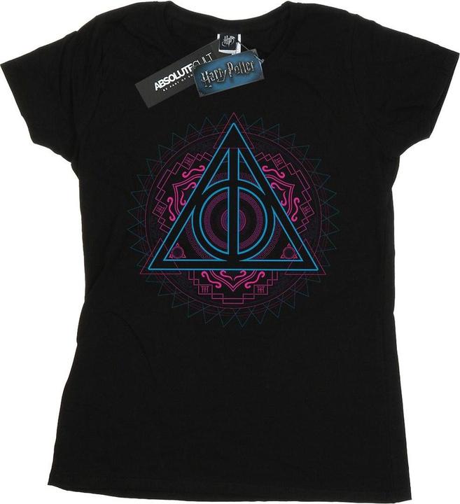 Neon Deathly Hallows TShirt (S)
