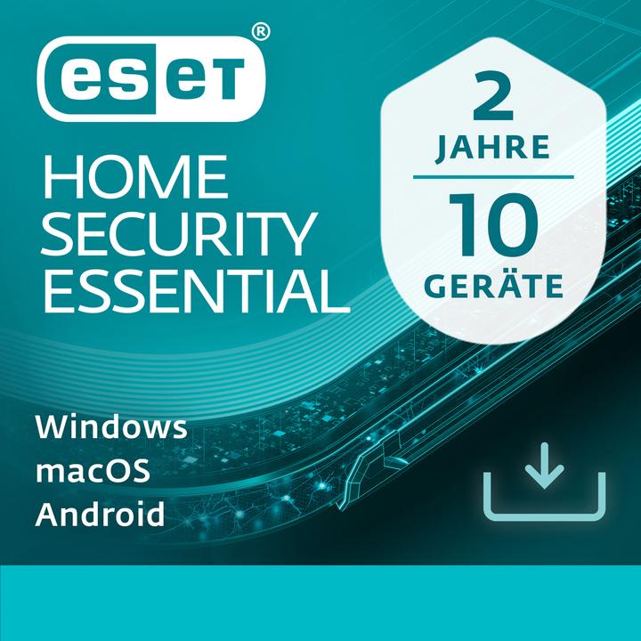 Actual product image ESET ESD HOME Security Essential 10 Users 2 Years (1 x)