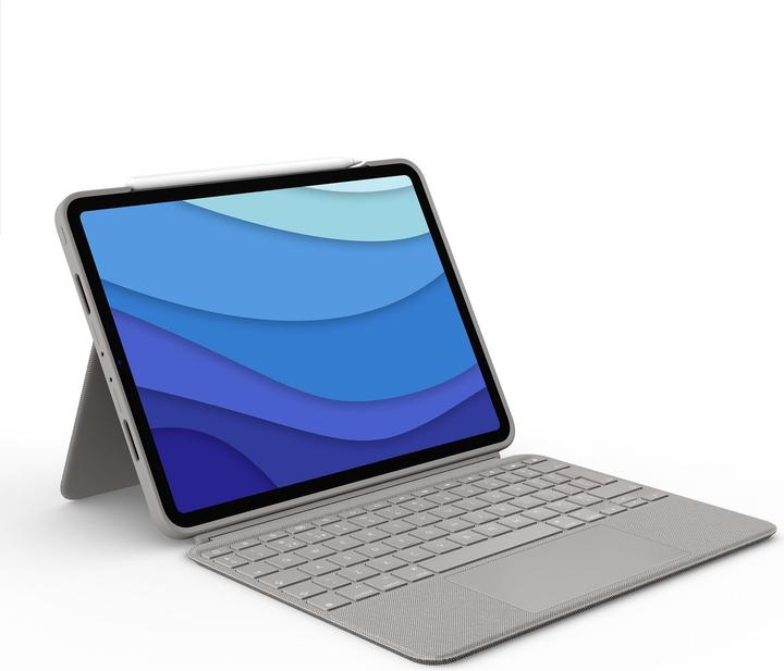 Logitech Combo Touch (DE, iPad Pro 11 2021 (3rd Gen), iPad Pro 11 2020 (2. Gen), iPad Pro 11 2018 (1. Gen), iPad Pro 11 2022 (4th Gen))