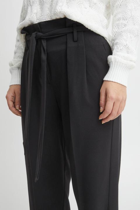 Actual product image B.young BYDANTA BELT PANTS - 20812656 (40)