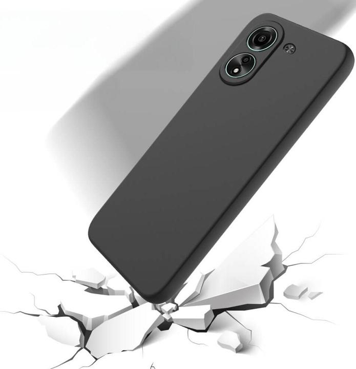 Produktbild Cover-Discount Xiaomi Poco C65 / Redmi 13C - Silikon Gummi Hülle schwarz (Xiaomi Poco C65, Xiaomi Redmi 13C)