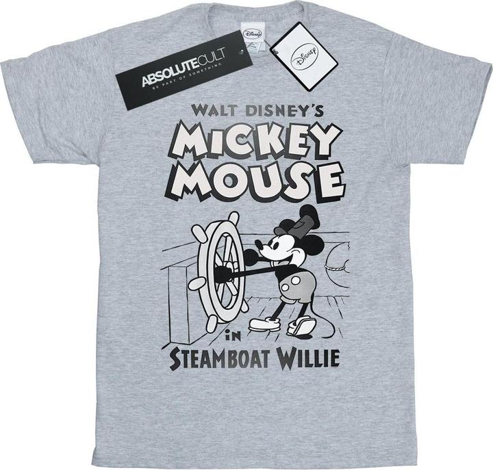 Image du produit Disney - T-shirt MICKEY MOUSE STEAMBOAT WILLIE - Garçon (152, 158)