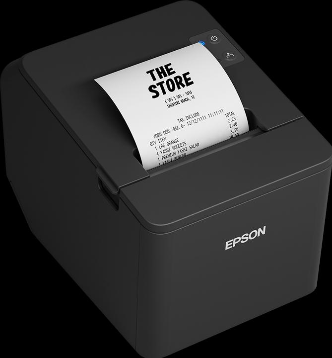 Produktbild Epson TM-T20IV, 8 Punkte/mm (203dpi), Cutter, USB, RS232, Ethernet (USB, Ethernet, RS-232, WLAN)