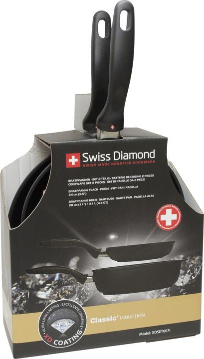 Immagine prodotto Swiss Diamond XD Classico+ (28 cm, Padella per friggere, Alluminio pressofuso)