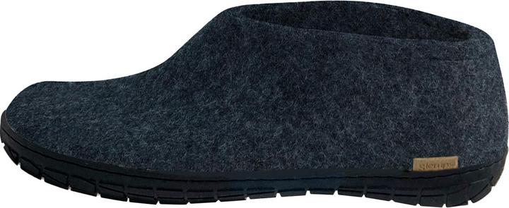 Immagine prodotto Glerups Pantofola nera con suola in gomma naturale (41)