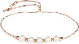 Agato Beautiful string bracelet with pearls HE02R3RG-LP