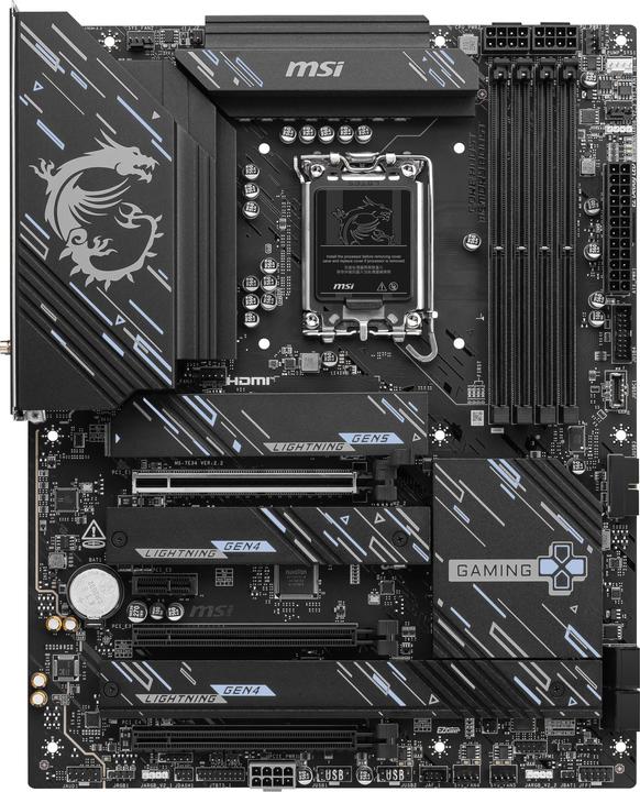 Produktbild MSI Z890 GAMING PLUS WIFI (LGA 1851, Intel Z890, ATX)