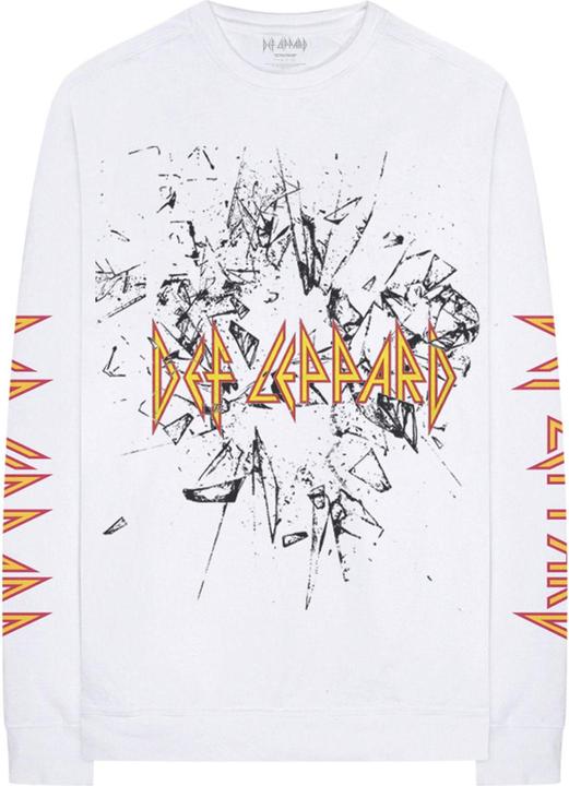 Def Leppard Erwachsene Shatter Cotton Langarm TShirt (M)