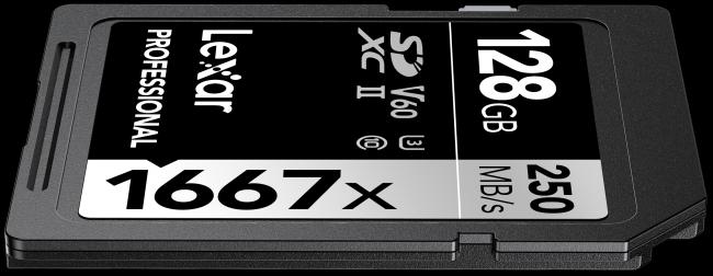 Immagine prodotto Lexar Professionale 1667x (128 GB, SDXC, U3, UHS-II)