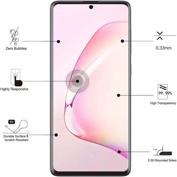 Image du produit Eiger Mountain Glass Clear Edge (1 pièce(s), Samsung Galaxy Note 10 Lite)