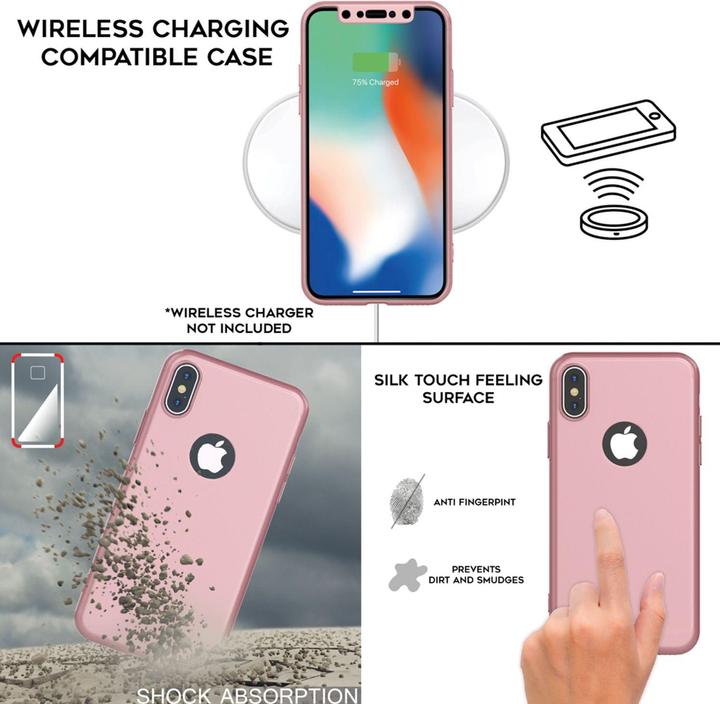 Immagine prodotto Nalia Custodia per cellulare a 360 gradi (Apple iPhone XS Max)