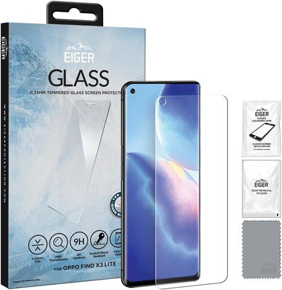 Image du produit Eiger Mountain Glass Clear (1 pièce(s), Oppo Find X3 Lite)