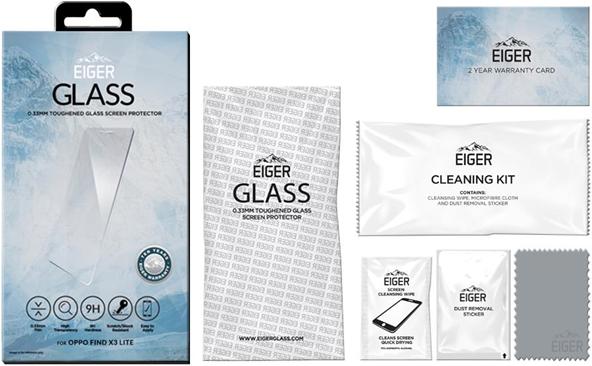 Image du produit Eiger Mountain Glass Clear (1 pièce(s), Oppo Find X3 Lite)