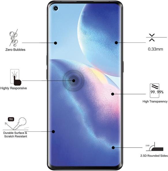 Image du produit Eiger Mountain Glass Clear (1 pièce(s), Oppo Find X3 Lite)