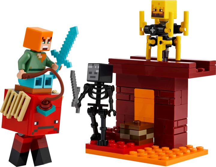 Produktbild LEGO Das Lava-Duell im Nether (21266, LEGO Minecraft)