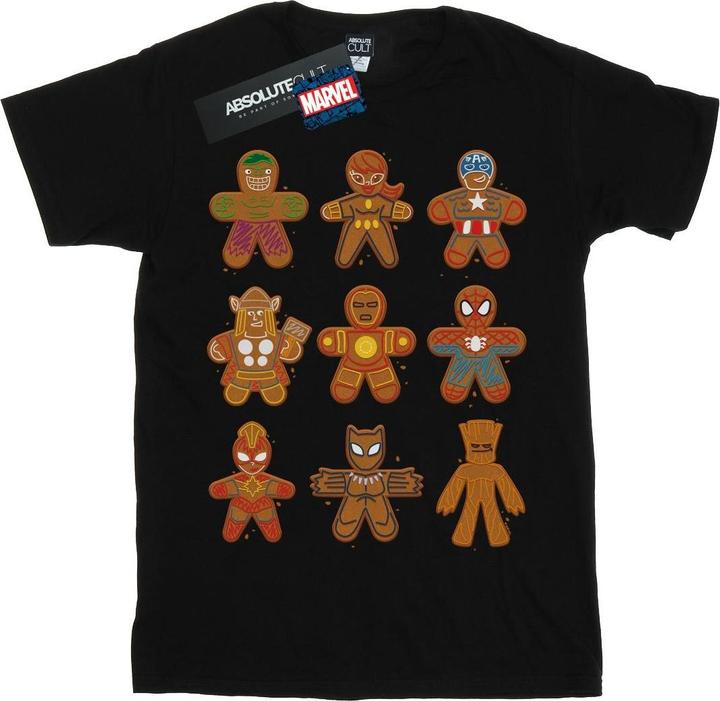 Produktbild Avengers Christmas Gingerbread TShirt (L)