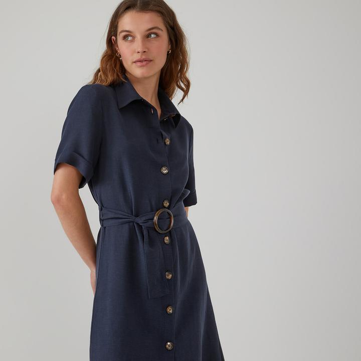 Actual product image La Redoute Collections Signature shirt dress (44)