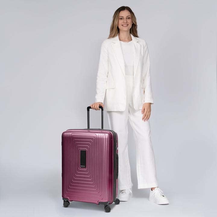 Produktbild Redolz Essentials 14 4-Rollen Trolley 65 cm mit Dehnfalte (81 l, M (50 - 90l))
