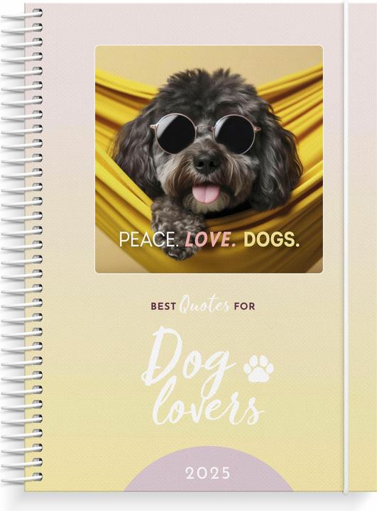 Produktbild Burde Dog lovers Kalender 2025 (Französisch, Deutsch, 2025)