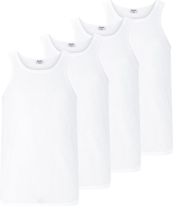 Resteröds 4er Pack Organic Cotton Unterhemd / Tanktop