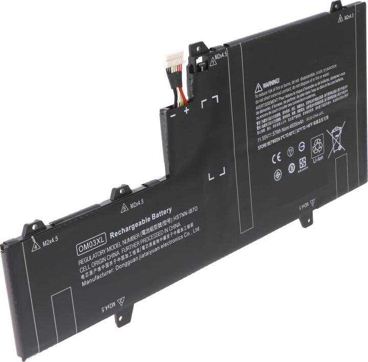 AccuCell Akku HP EliteBook x360 1030 G2, OM03XL (4900 mAh)