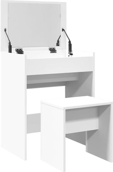 Image du produit VidaXL Coiffeuse avec tabouret 60 x 40 x 113,5 cm (60 x 40 x 75 cm)