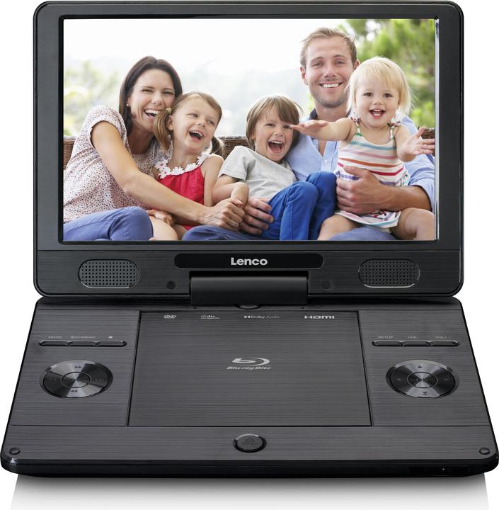 Produktbild Lenco BRP-1150BK Tragbarer Blu-ray - DVD-Player (Tragbarer DVD-Player, Tragbarer Blu-ray Player)