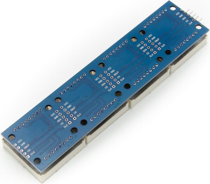 Immagine prodotto Purecrea 4 moduli con 8x8 LED a matrice di punti 32x8 blu con MAX7219 per il display