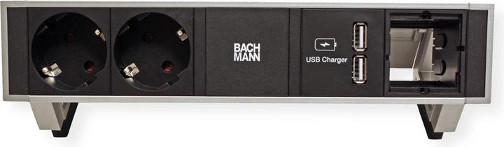 Actual product image Bachmann DESK2 - 2xSchuko, 1xUSB & (2 x, CEE 7/3, CEE 7/16, 0.20 m)