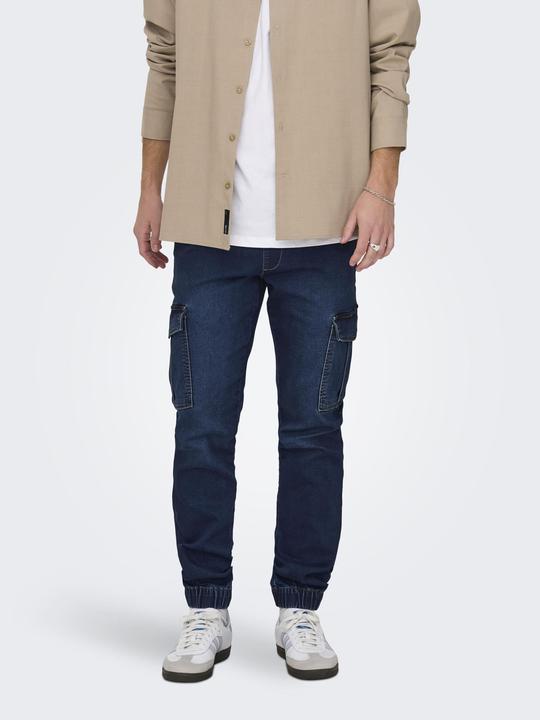 Produktbild Only & Sons ONSWEFT REG. CASE DB JOG 7403 PIM DNM BF Slim Fit Jeans (34)