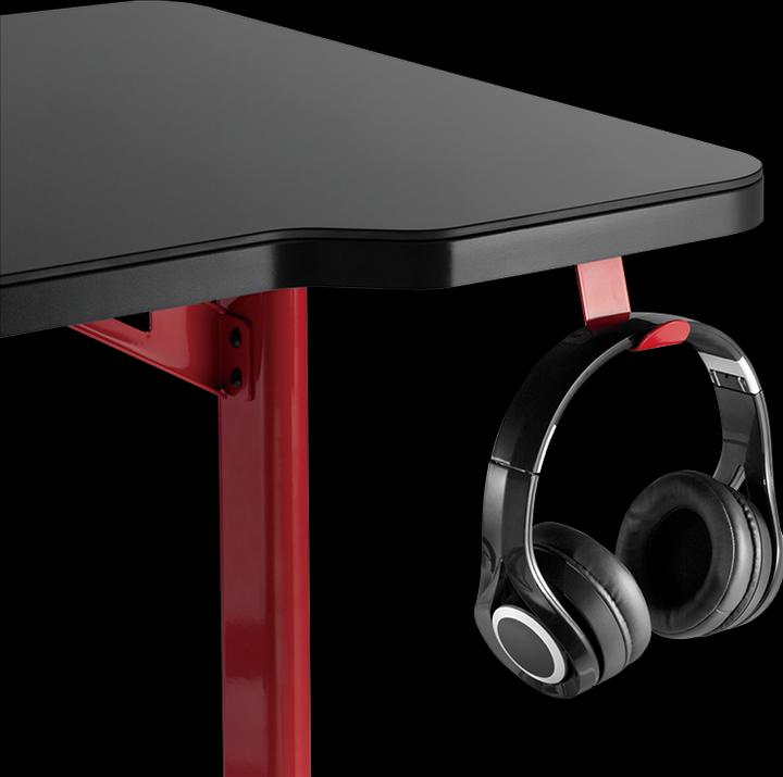 Actual product image LogiLink Gaming Desk with Geo Honeycomb Pattern